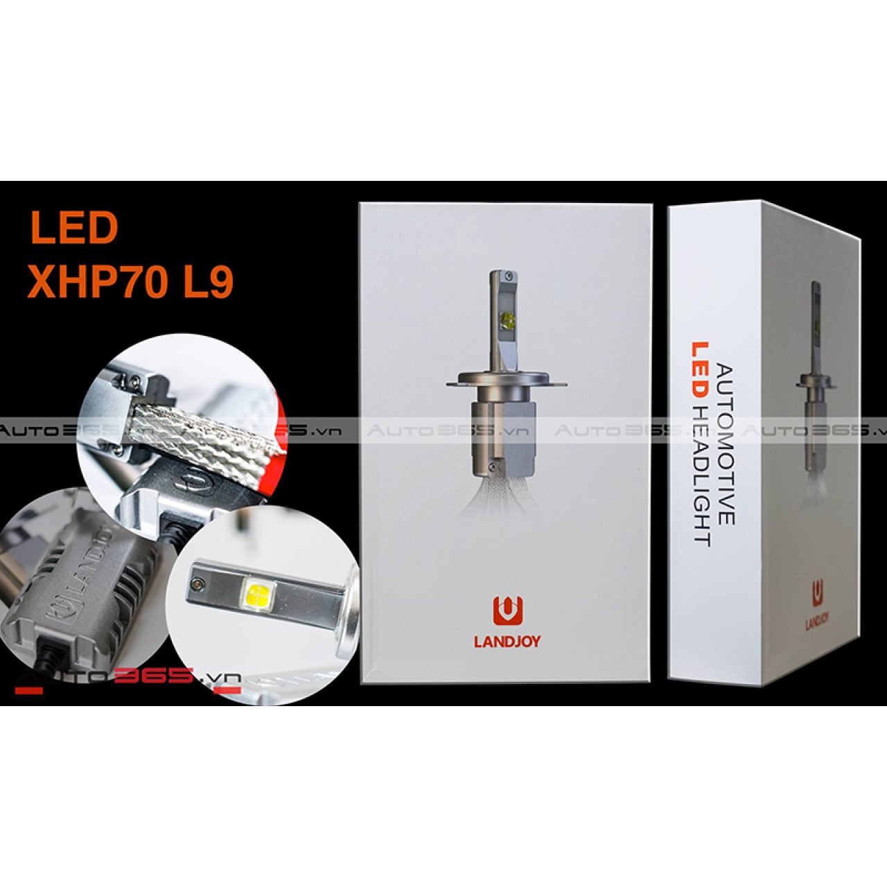 ĐÈN PHA LED XHP70 L9 CREE CHÍNH HÃNG TẠI AUTO365 - Hình 1